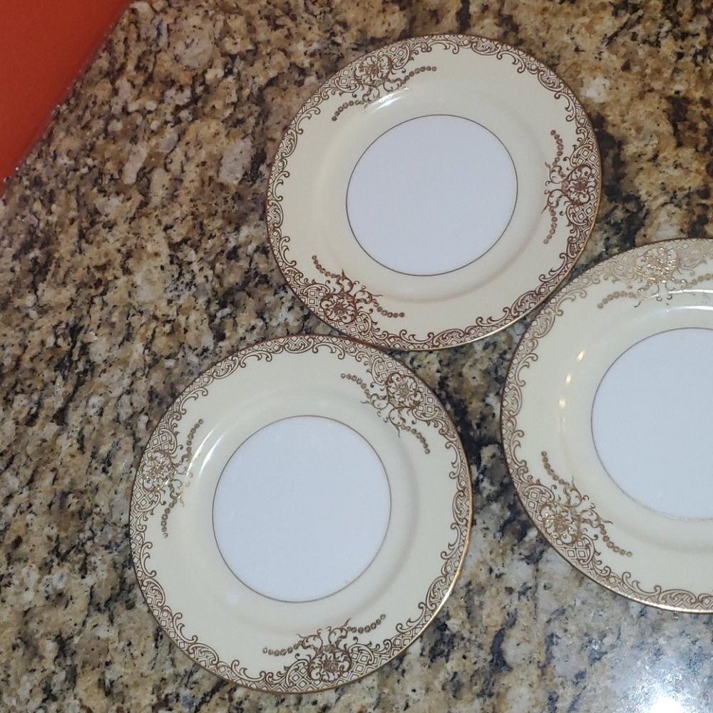 1116 5 Pc Noritake Goldenglo Bread&Butter Plates - Picture 10 of 11